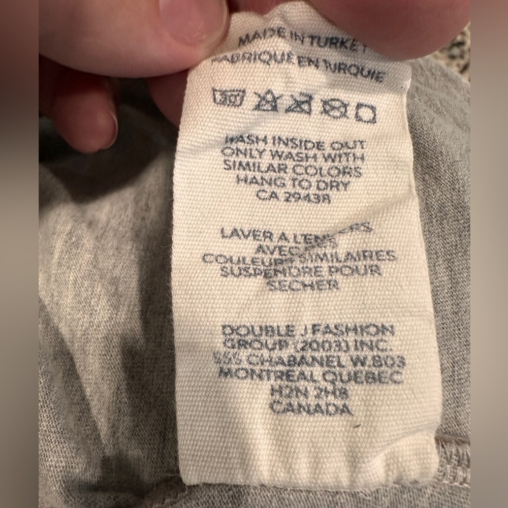 NWOT Wanakome Holly T-Shirt in Light Heather Grey XL - Picture 9 of 9